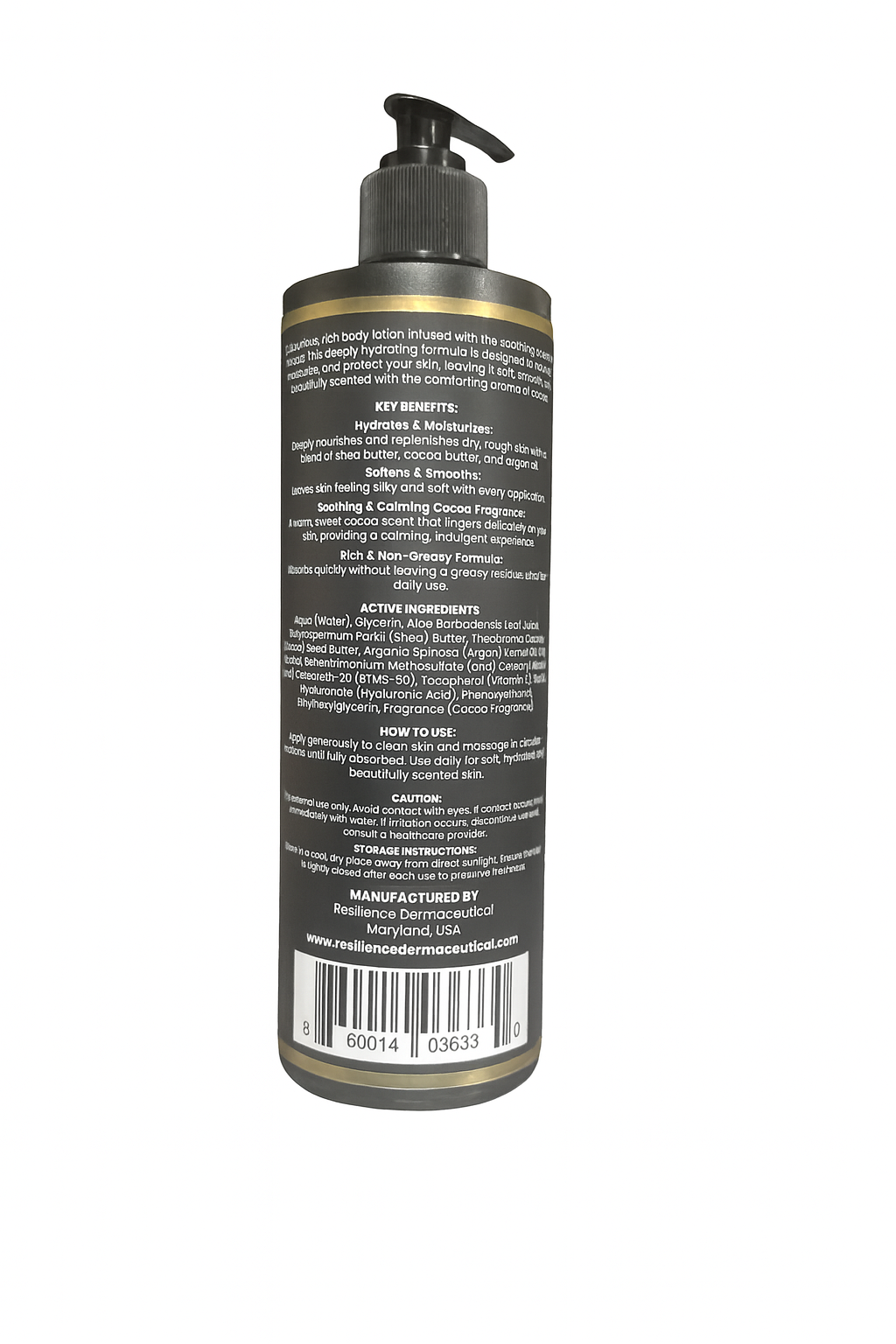 resilience coco lotion